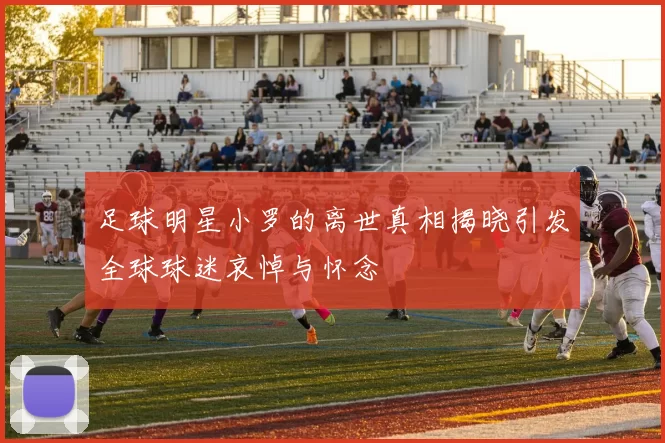 足球明星小罗的离世真相揭晓引发全球球迷哀悼与怀念